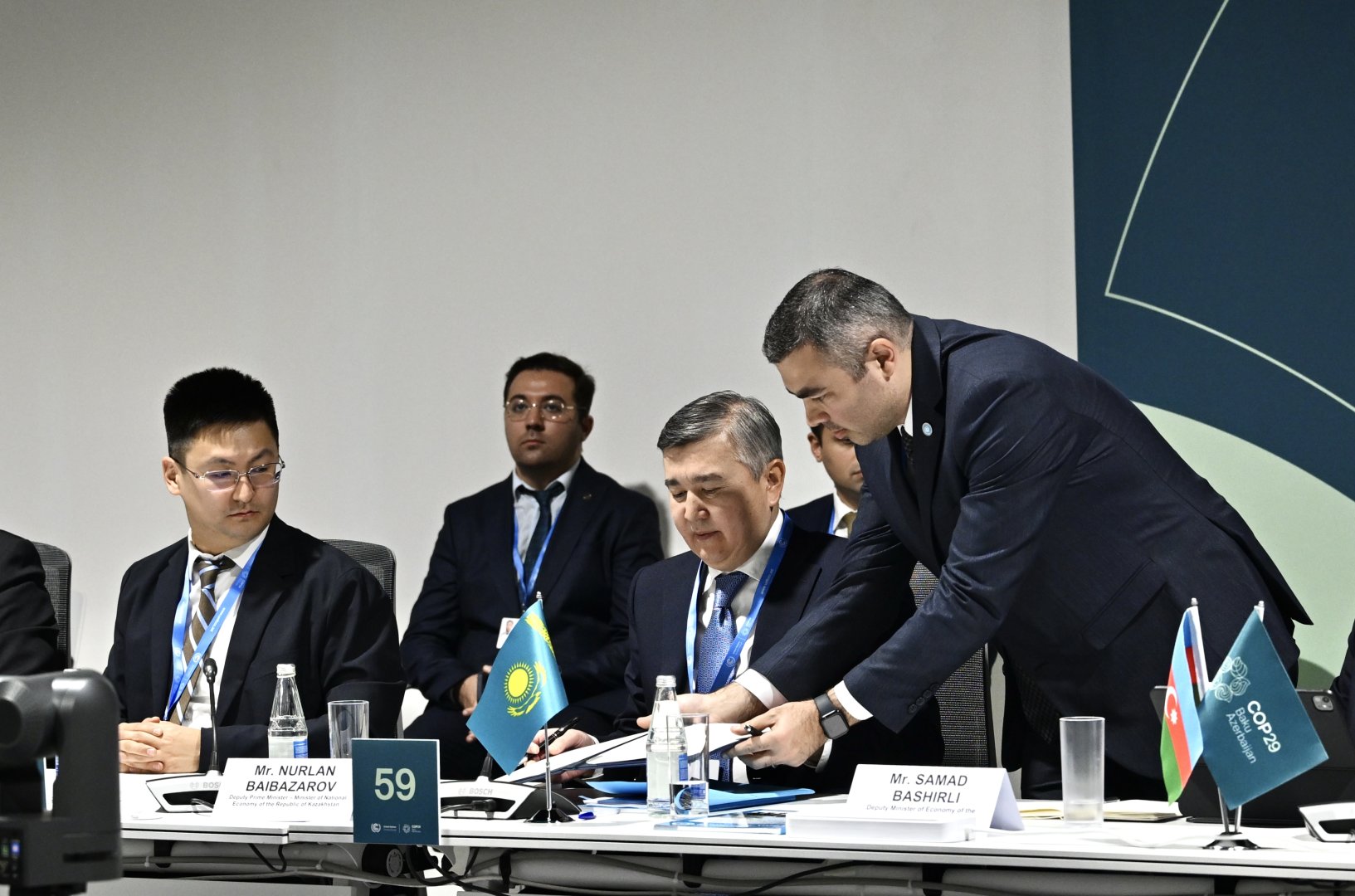 COP29 hosts signing statement on "OTS Partnership for Climate, Innovation, Green Economy and Trade" (PHOTO)