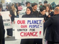 В рамках COP29 прошла акция в знак протеста против нетерпимого отношения к мигрантам в Европе  (ФОТО/ВИДЕО)