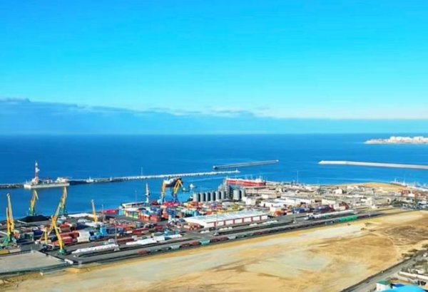 China, Kazakhstan construct container hub on Kazakhstan's Caspian coast