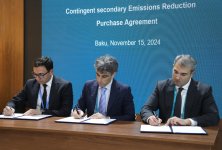 Подписан документ по углеродным кредитам между "Азерэнержи", SOCAR Trading и Ansaldo Energia (ФОТО)