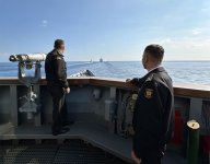 Азербайджанские военнослужащие приняли участие в учениях "Синий Кит-2024" (ФОТО)