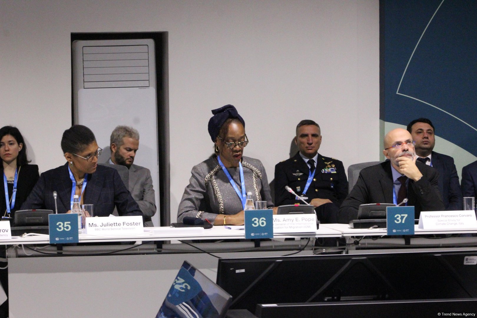 На COP29 прошла панельная сессия, организованная рядом стран совместно с Международной организацией по миграции (ФОТО)