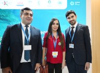 Вице-президент Фонда Гейдара Алиева Лейла Алиева приняла участие в дискуссиях круглого стола по охране Каспийского моря (ФОТО)