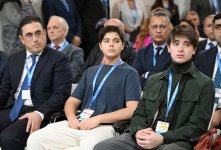Вице-президент Фонда Гейдара Алиева Лейла Алиева приняла участие в дискуссиях круглого стола по охране Каспийского моря (ФОТО)