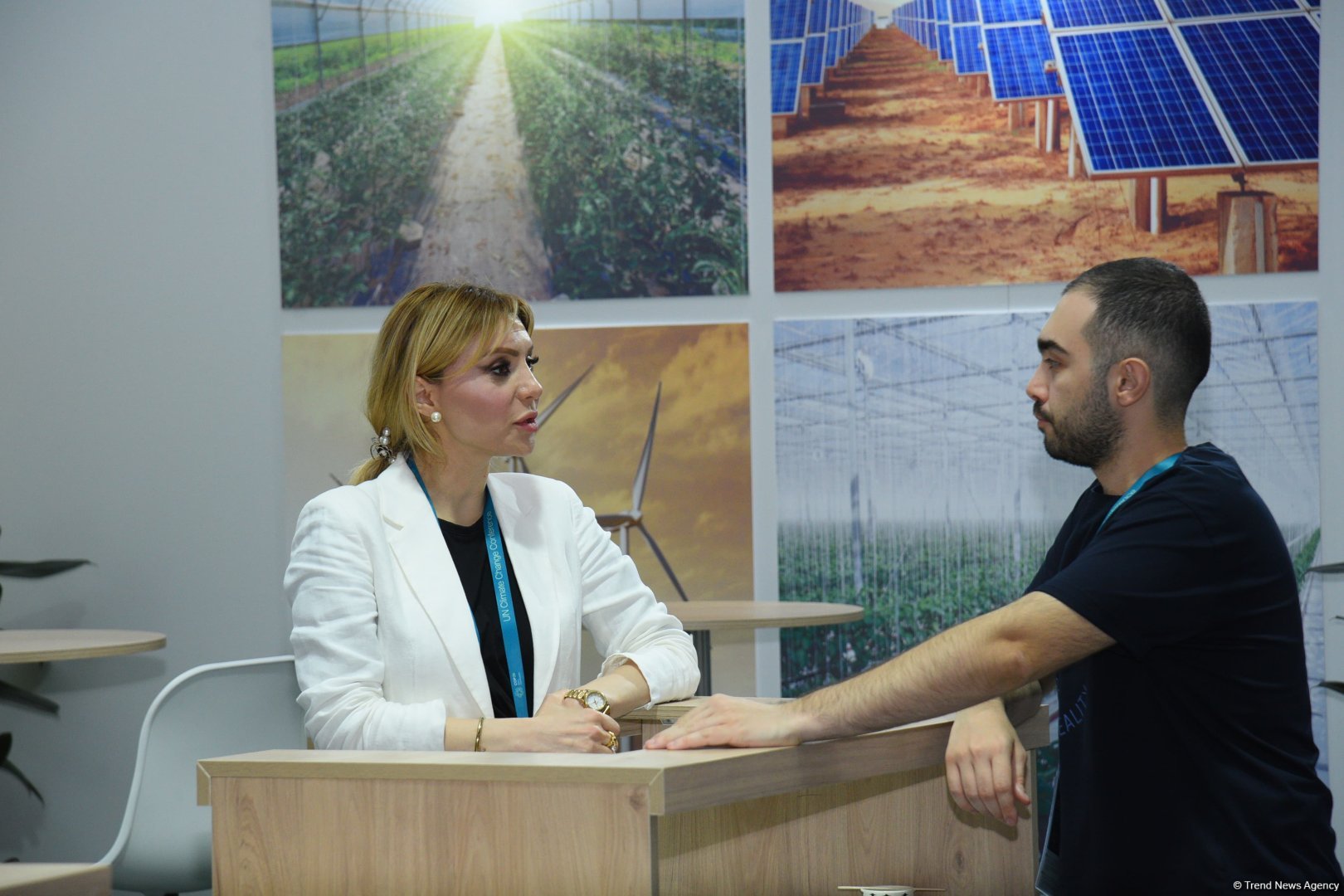 Фоторепортаж с шестого дня COP29