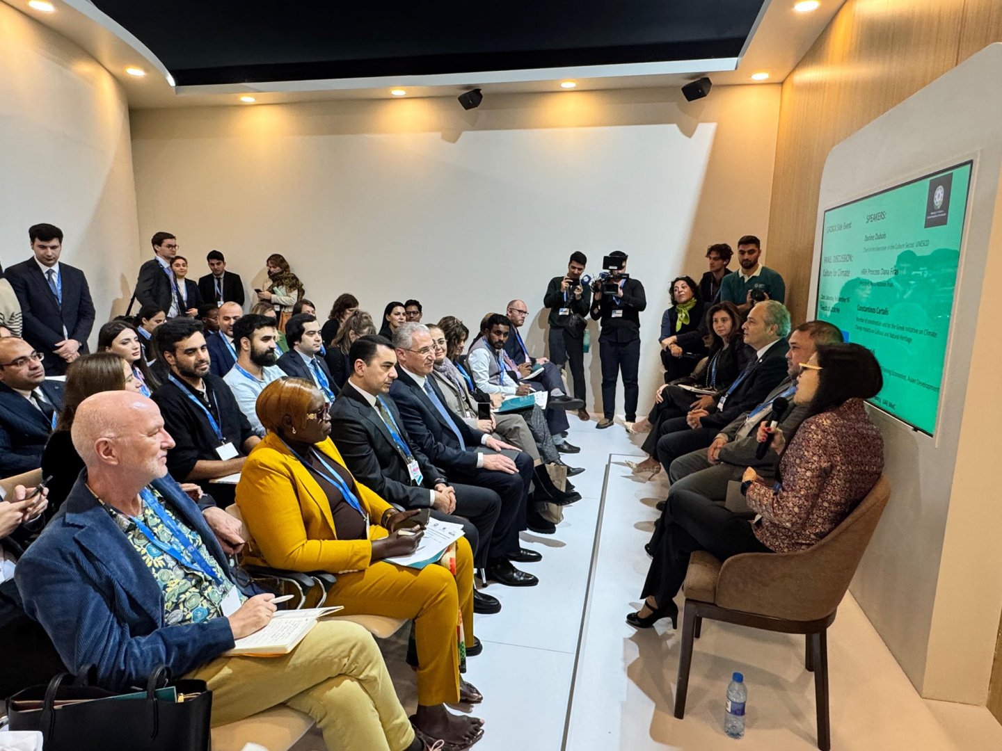 На COP29 в Баку состоялось параллельное мероприятие Culture for Climate (ФОТО)