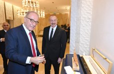 Президент Ильхам Алиев встретился с президентами международных федераций каноэ, гребного спорта и гребли на лодках «Дракон» (ФОТО/ВИДЕО)