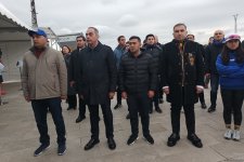 В акватории Бакинского бульвара прошел международный заплыв на байдарках и каноэ в поддержку COP29 (ФОТО)