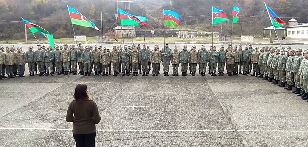 В азербайджанской армии проведен ряд мероприятий по случаю Дня национального возрождения (ФОТО)