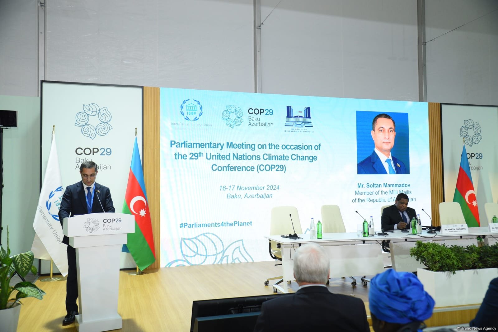 COP29 parliamentary meeting participants adopt final document (PHOTO)