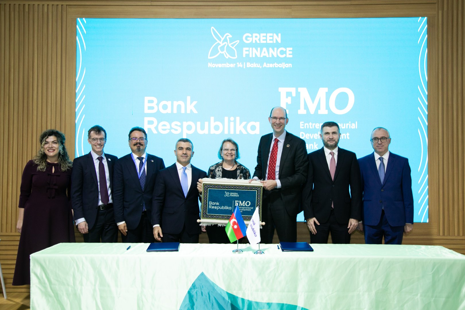 В рамках COP29 Банк Республика и FMO подписали крупное кредитное соглашение (ФОТО)
