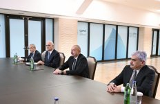 Президент Ильхам Алиев встретился с министром финансов России и руководителем фракции в Государственной Думе (ФОТО/ВИДЕО)