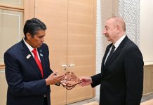 President Ilham Aliyev meets with President of Palau (PHOTO/VIDEO)