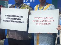 Бакинская инициативная группа провела акцию протеста против ядерных испытаний на колониальных территориях (ФОТО)