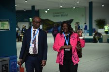 Фоторепортаж с восьмого дня COP29 в Баку
