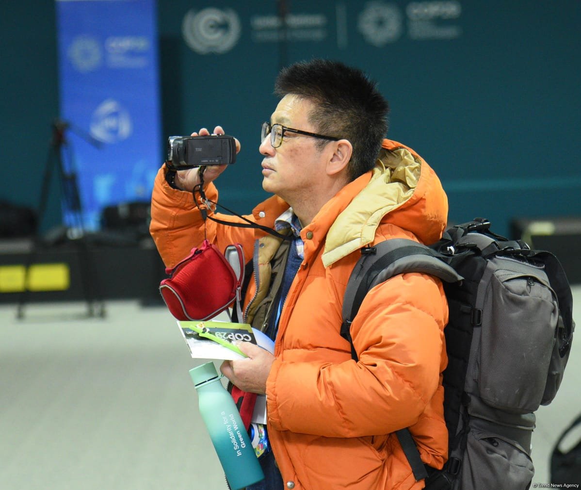 Фоторепортаж с восьмого дня COP29 в Баку