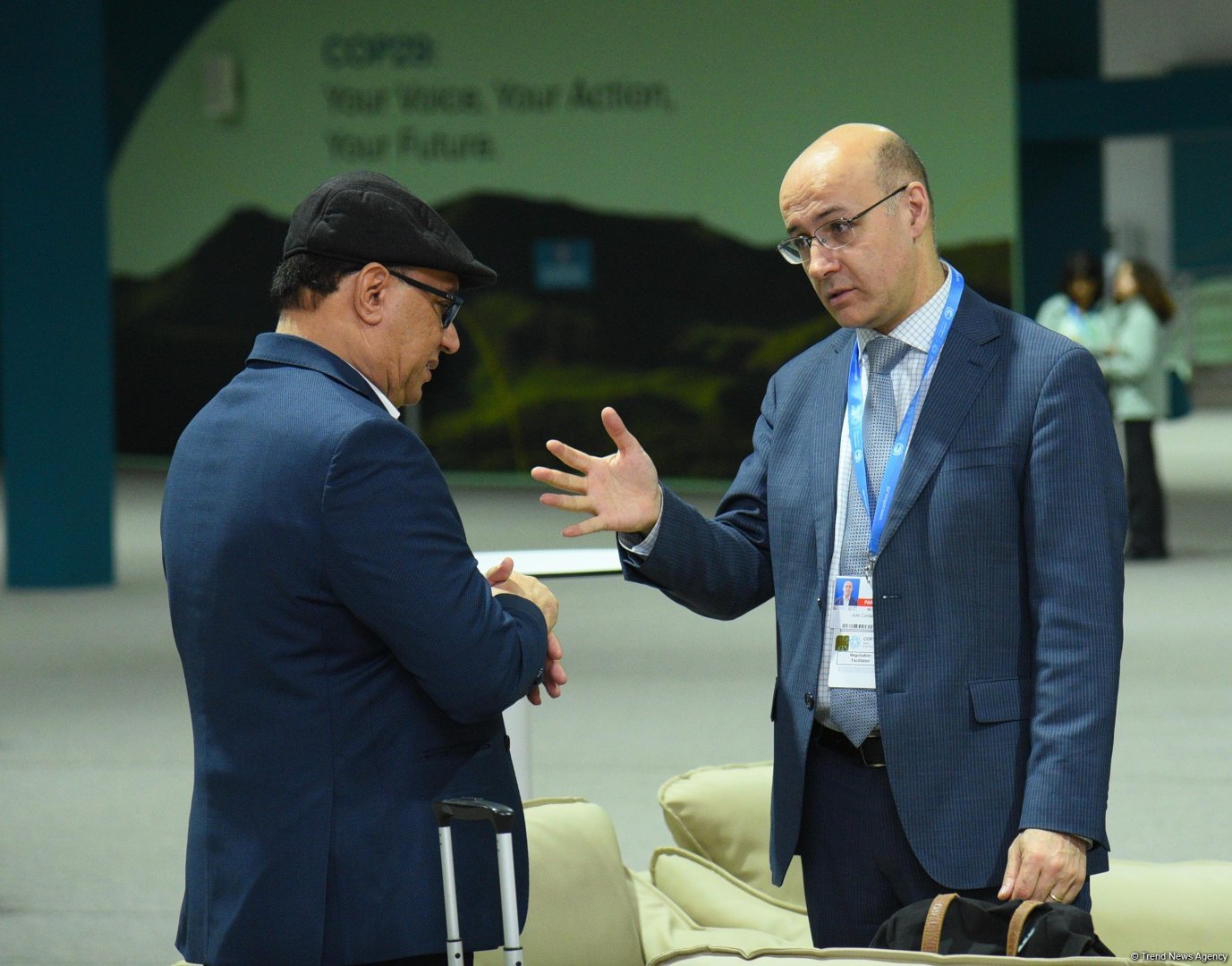 Фоторепортаж с восьмого дня COP29 в Баку