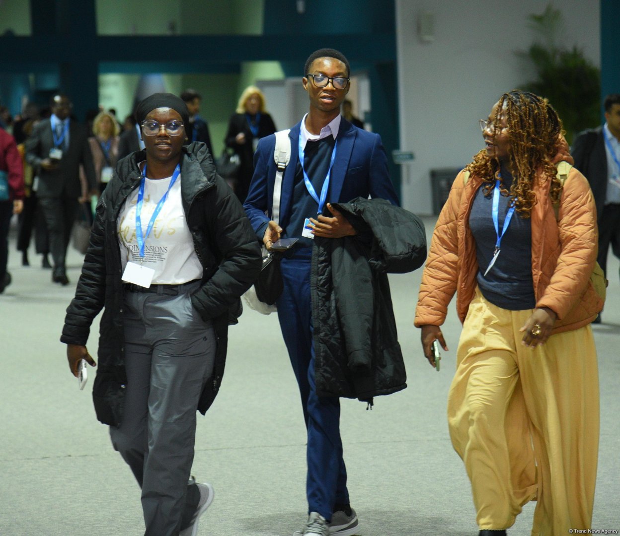 Фоторепортаж с восьмого дня COP29 в Баку