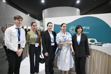 Вице-президент Фонда Гейдара Алиева Лейла Алиева приняла участие в панельных дискуссиях о морских обитателях в рамках COP29 (ФОТО)