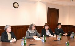 Самир Нуриев встретился с делегацией во главе с исполнительным директором UN-HABITAT (ФОТО)