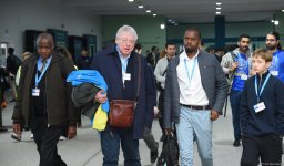 Фоторепортаж с девятого дня COP29 в Баку