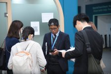 Фоторепортаж с девятого дня COP29 в Баку