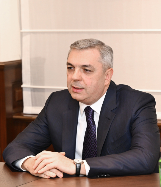 Самир Нуриев встретился с делегацией во главе с исполнительным директором UN-HABITAT (ФОТО)