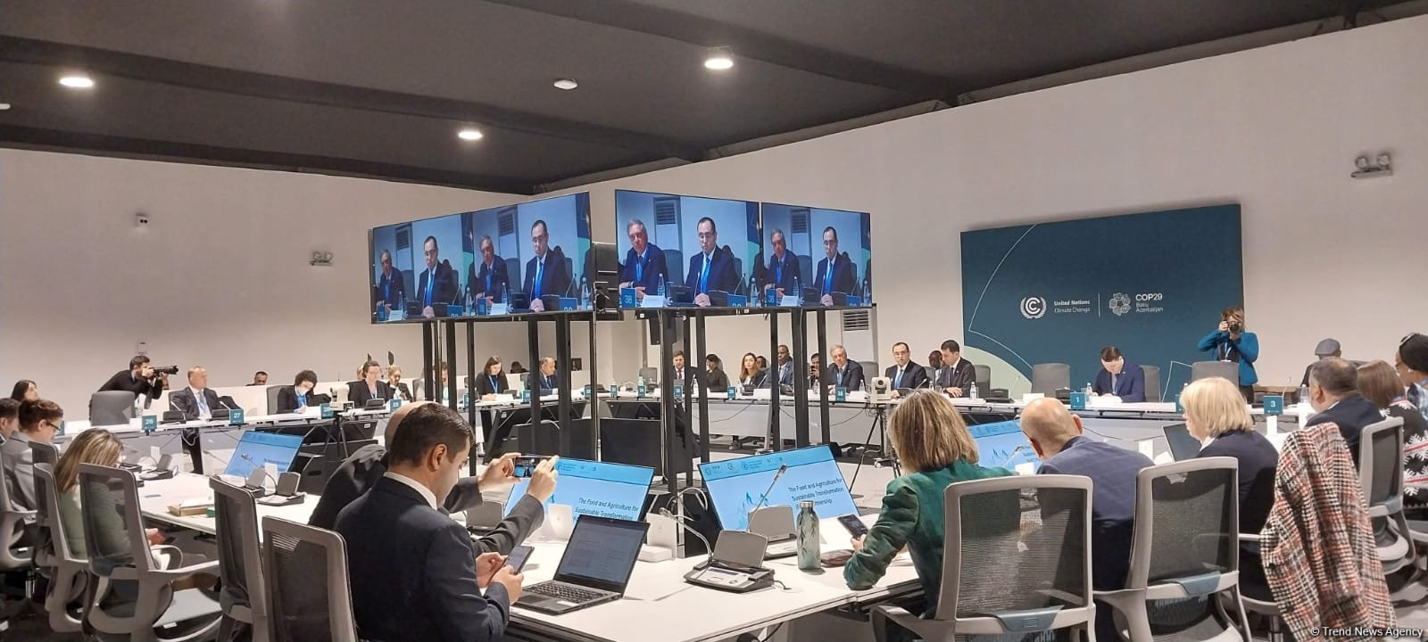 В рамках COP29 прошла министерская встреча "Продовольствие и сельское хозяйство для устойчивой трансформации"