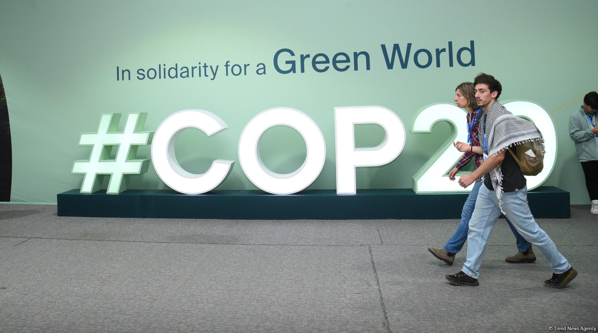 Фоторепортаж с девятого дня COP29 в Баку