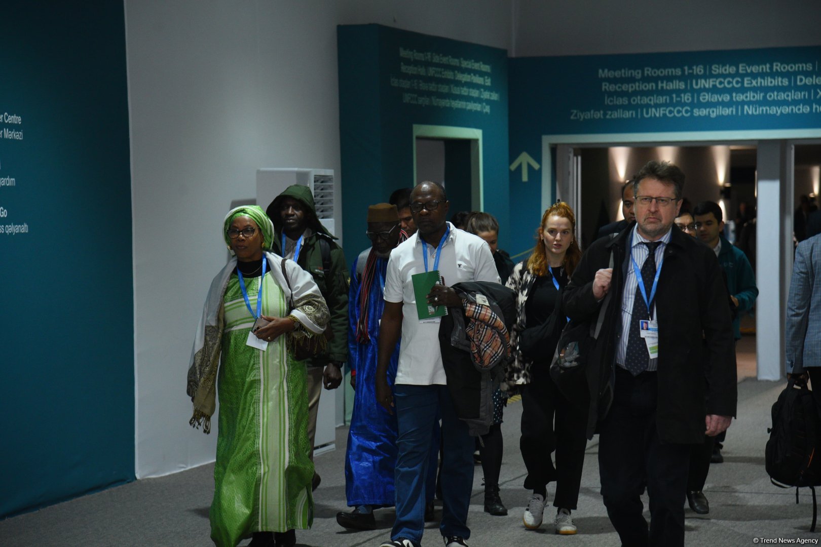 Фоторепортаж с девятого дня COP29 в Баку