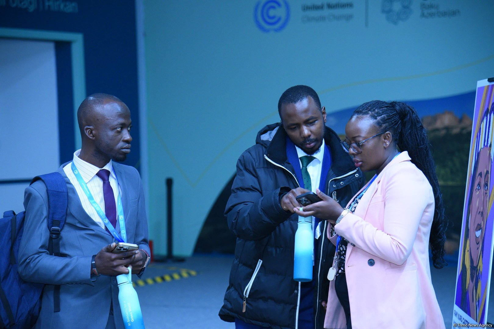 Фоторепортаж с девятого дня COP29 в Баку