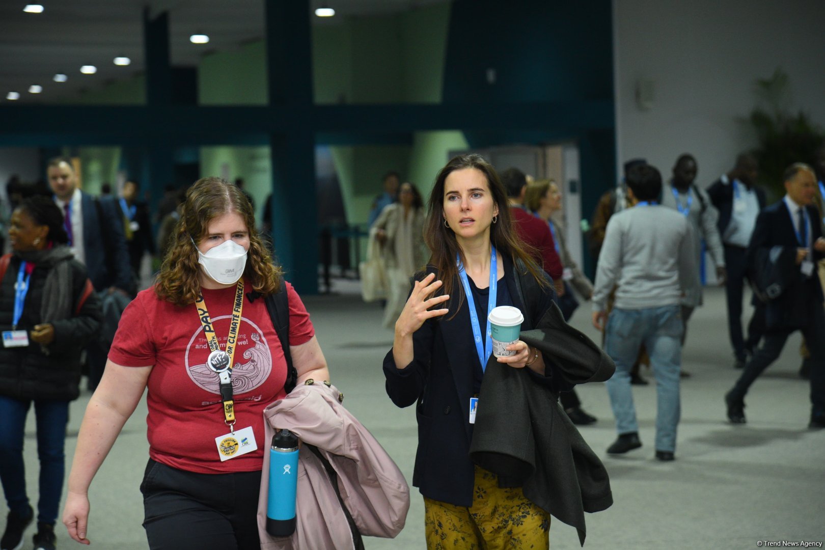 Фоторепортаж с девятого дня COP29 в Баку