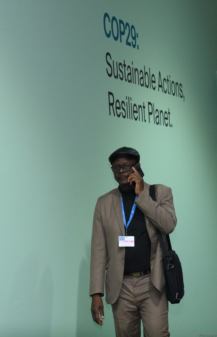 Фоторепортаж с девятого дня COP29 в Баку