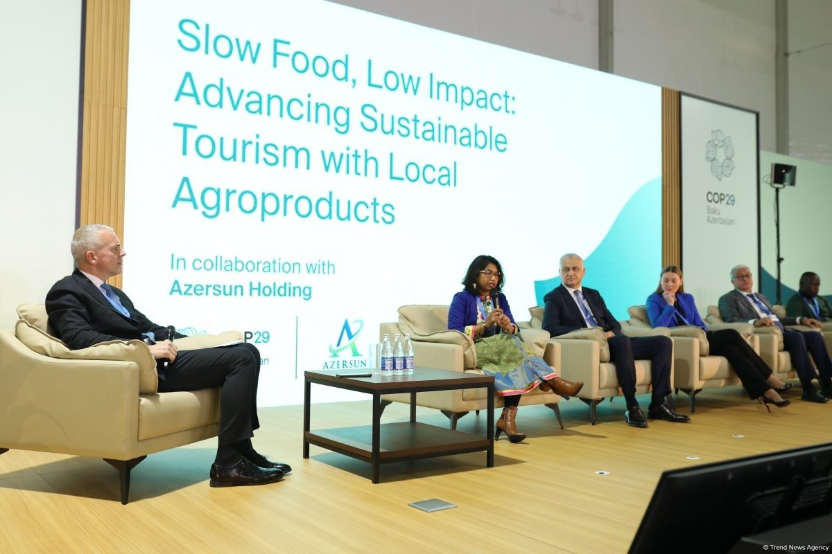 На COP29 прошла панельная дискуссия на тему "Slow Food" (ФОТО)