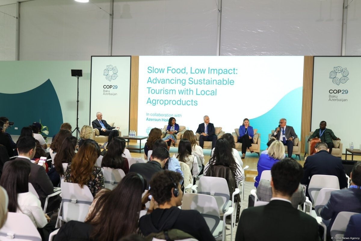 На COP29 прошла панельная дискуссия на тему "Slow Food" (ФОТО)