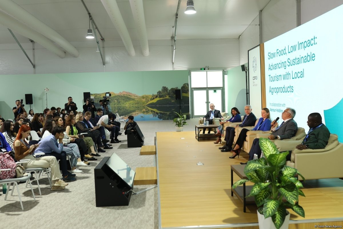 На COP29 прошла панельная дискуссия на тему "Slow Food" (ФОТО)