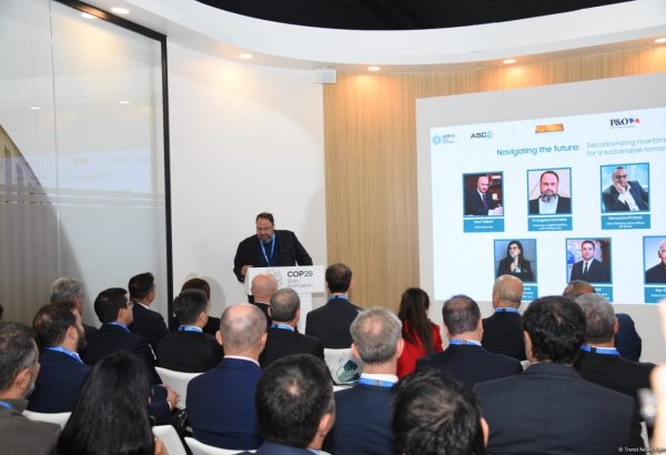 COP29 weighs up maritime sector decarbonization (PHOTO)