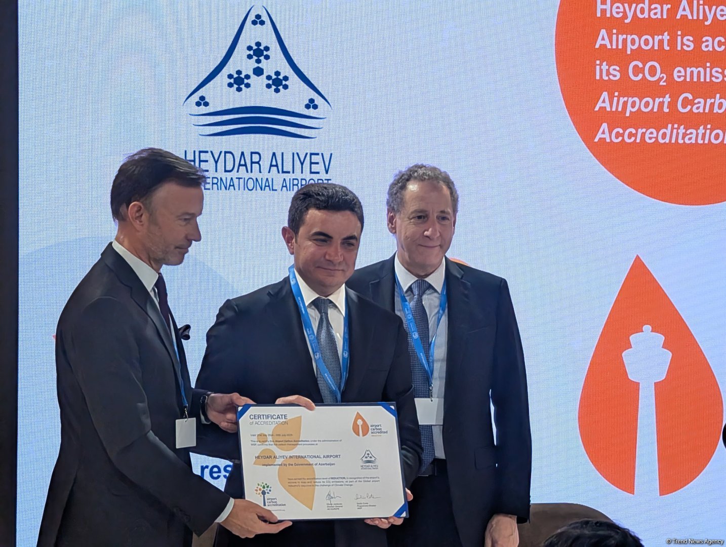 Международный аэропорт Гейдар Алиев получил "ACI Certificate"