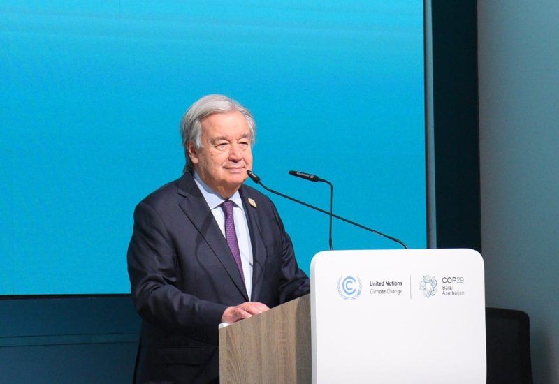 UN Secretary-General sends congratulatory letter to President Ilham Aliyev