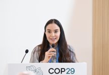 Вице-президент Фонда Гейдара Алиева Лейла Алиева в рамках COP29 выступила на мероприятии, посвященном защите леопардов (ФОТО)