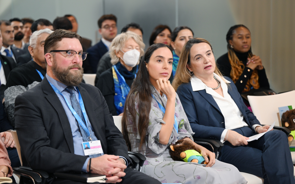Vice-President of Heydar Aliyev Foundation Leyla Aliyeva participates in COP29 panel on rare species сonservation (PHOTO)