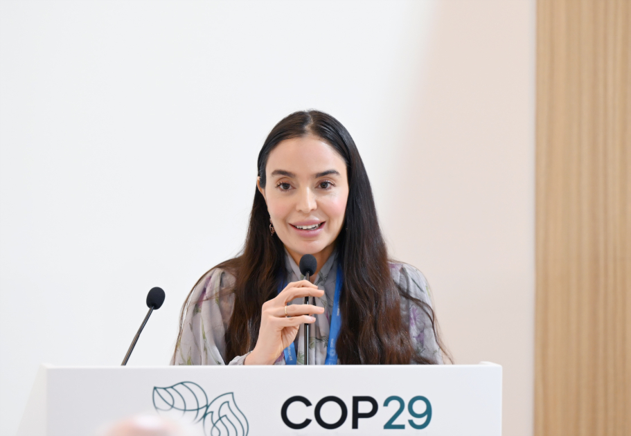 Вице-президент Фонда Гейдара Алиева Лейла Алиева в рамках COP29 выступила на мероприятии, посвященном защите леопардов (ФОТО)