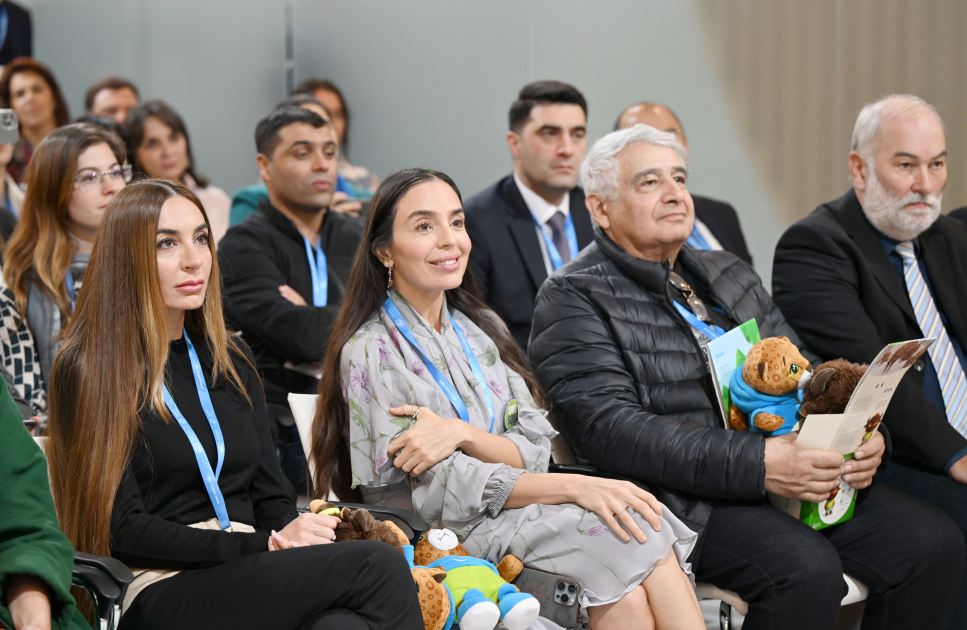 Вице-президент Фонда Гейдара Алиева Лейла Алиева в рамках COP29 выступила на мероприятии, посвященном защите леопардов (ФОТО)