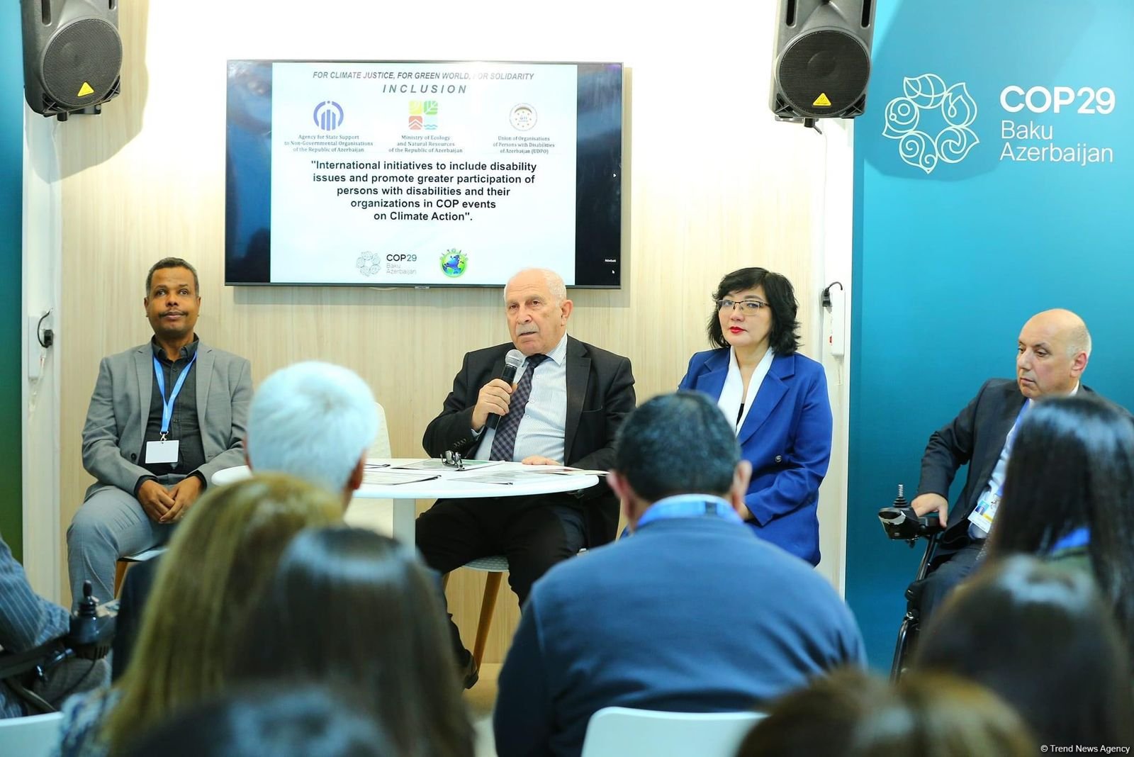 На COP29 прошло мероприятие на тему "Инклюзивность во имя "зеленого" мира" (ФОТО)