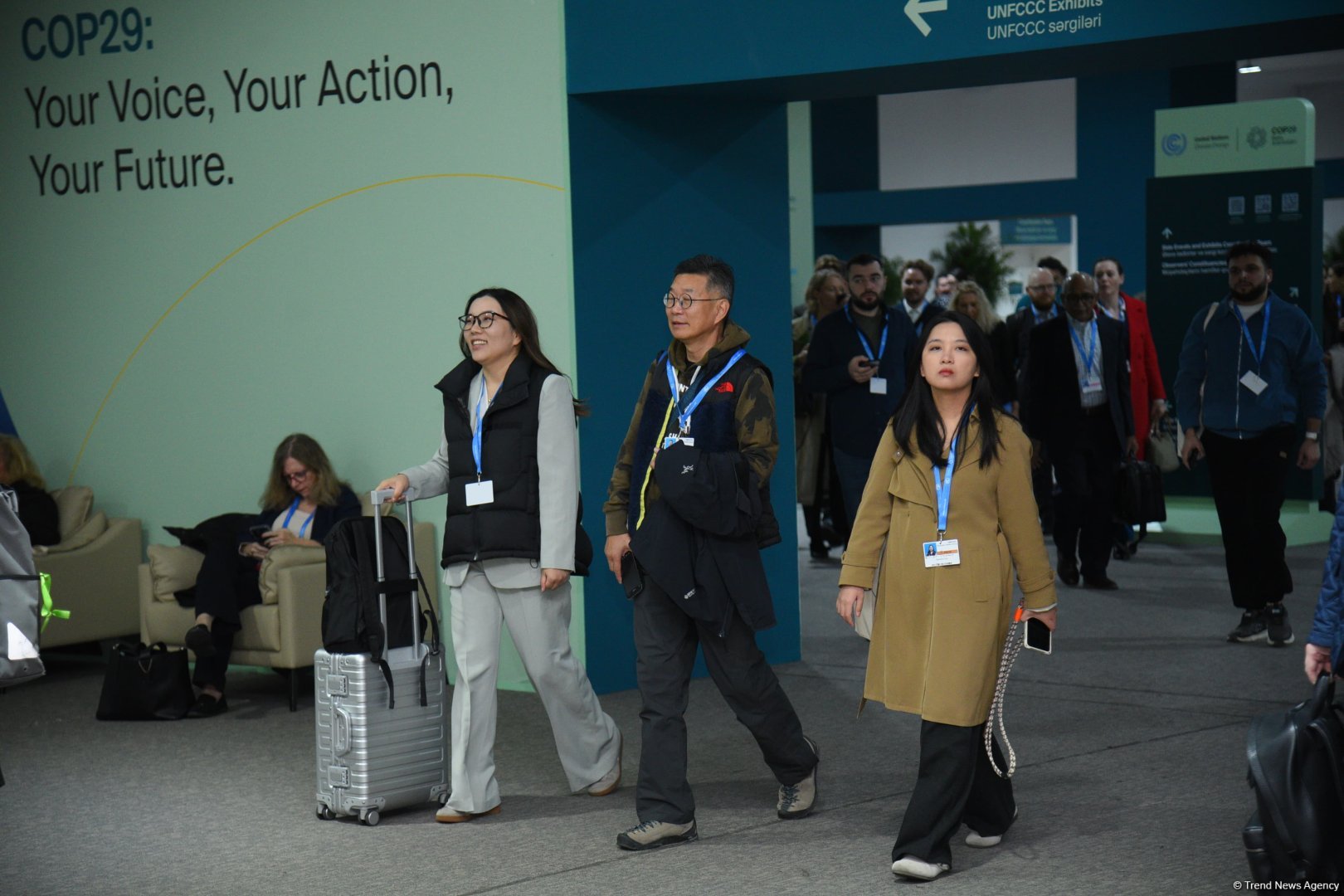 Фоторепортаж с одиннадцатого дня COP29 в Баку