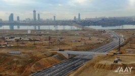 Кадры новой автомобильной дороги Бёюкшор-Пиршаги (ФОТО/ВИДЕО)