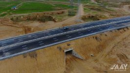 Кадры новой автомобильной дороги Бёюкшор-Пиршаги (ФОТО/ВИДЕО)