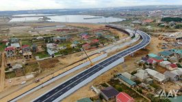 Кадры новой автомобильной дороги Бёюкшор-Пиршаги (ФОТО/ВИДЕО)