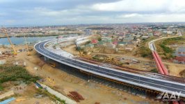 Кадры новой автомобильной дороги Бёюкшор-Пиршаги (ФОТО/ВИДЕО)