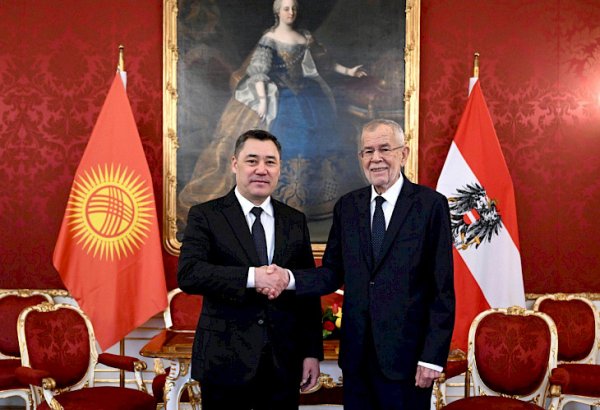Kyrgyz, Austrian presidents discuss strengthening bilateral relations